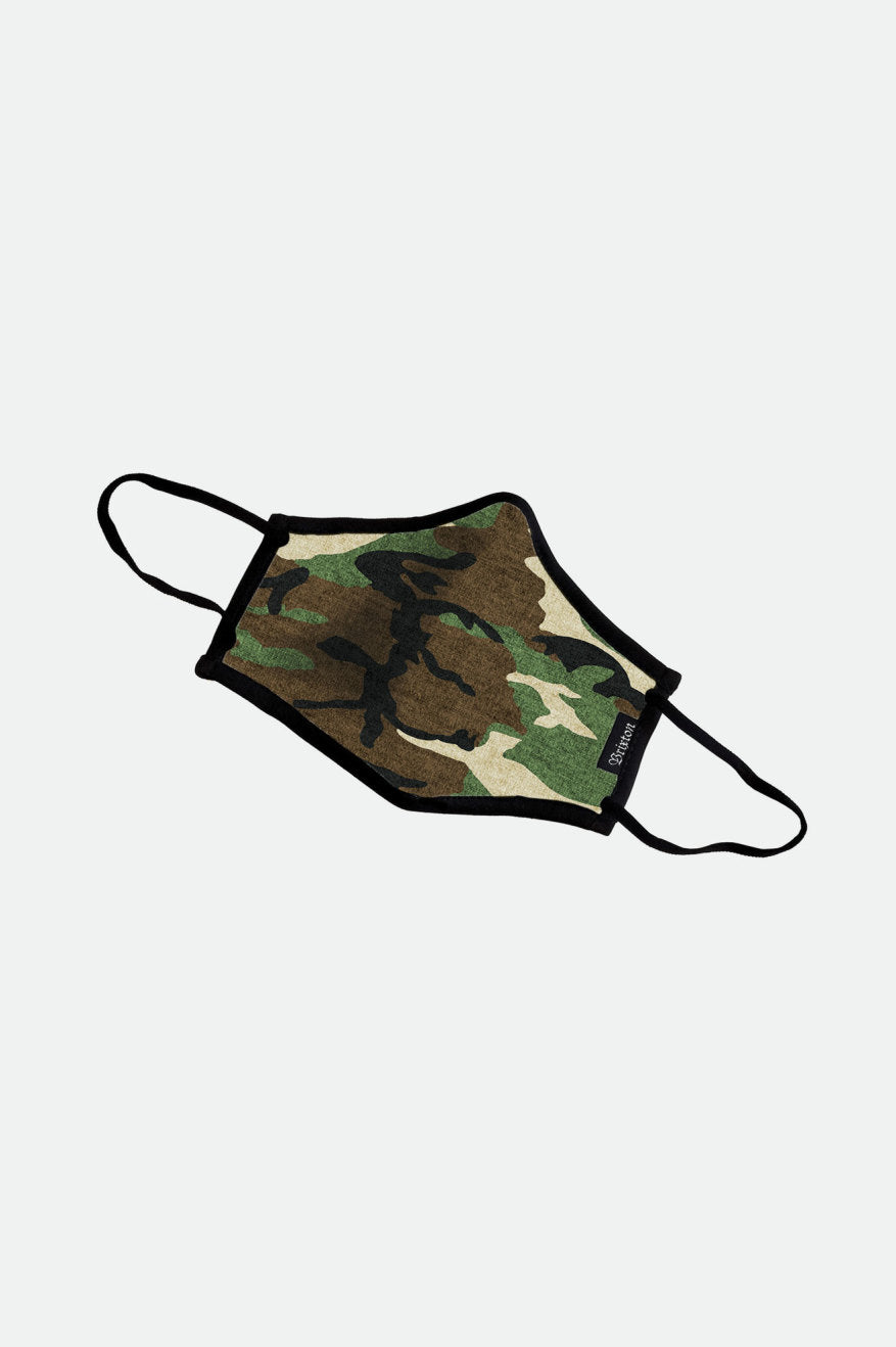 Brixton Antimicrobial 4-Way Stretch Unisex Maszk Camo | GXCU-79058