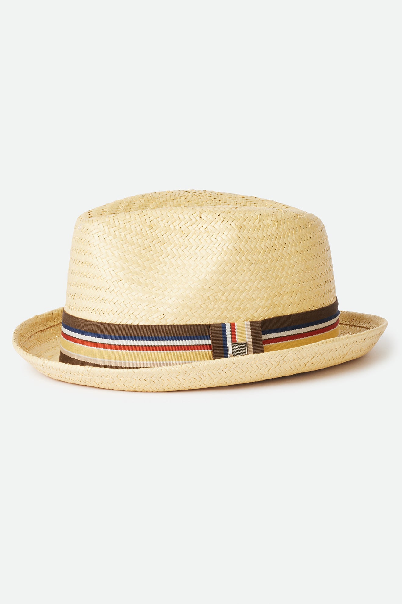 Brixton Castor Straw Férfi Fedoras Barna | QHNB-69708