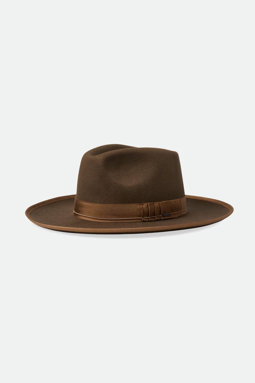 Brixton Reno Fedora Női Fedoras Barna | WAJR-67018