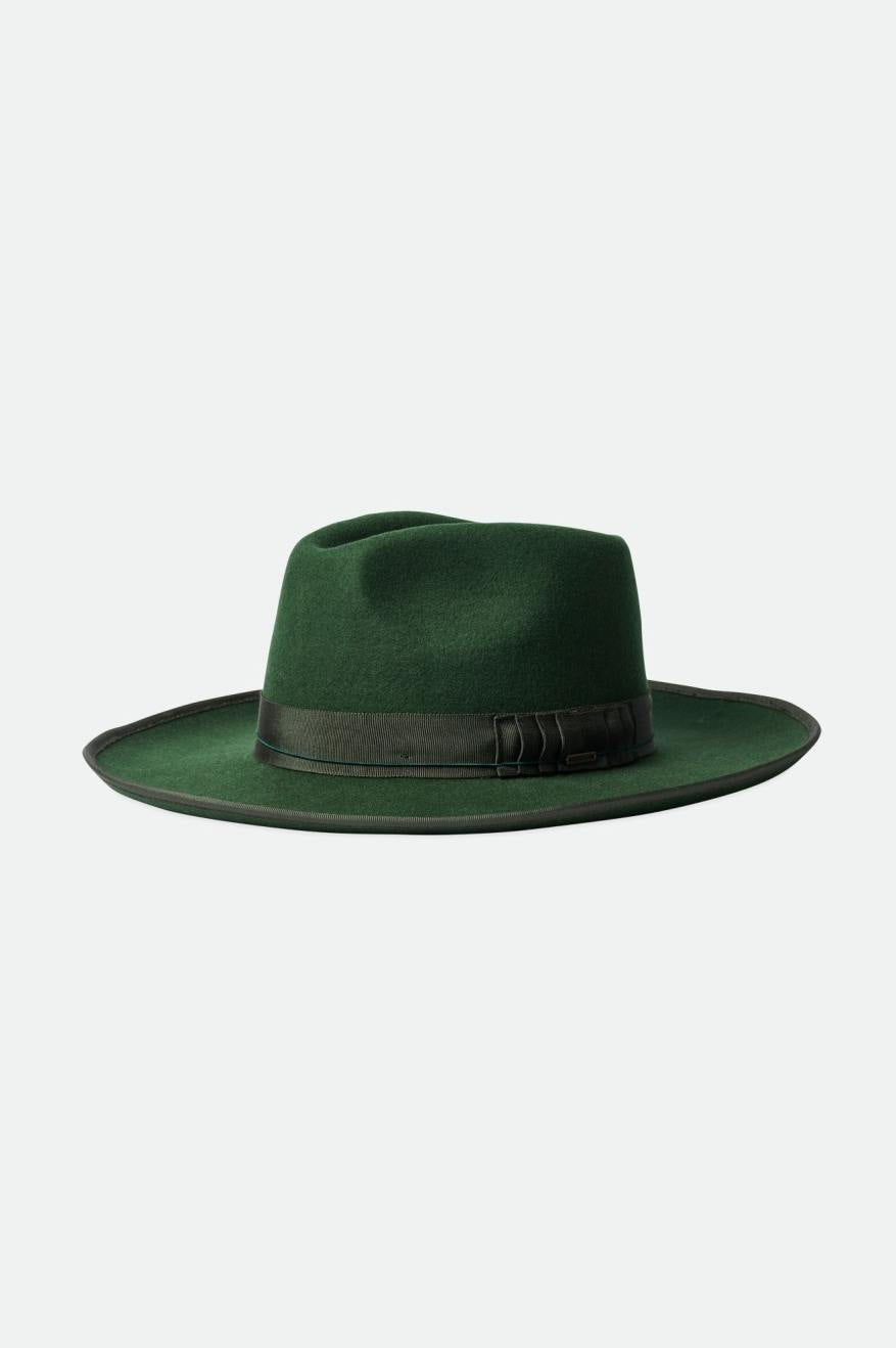 Brixton Reno Férfi Fedoras Zöld | BVIS-07325