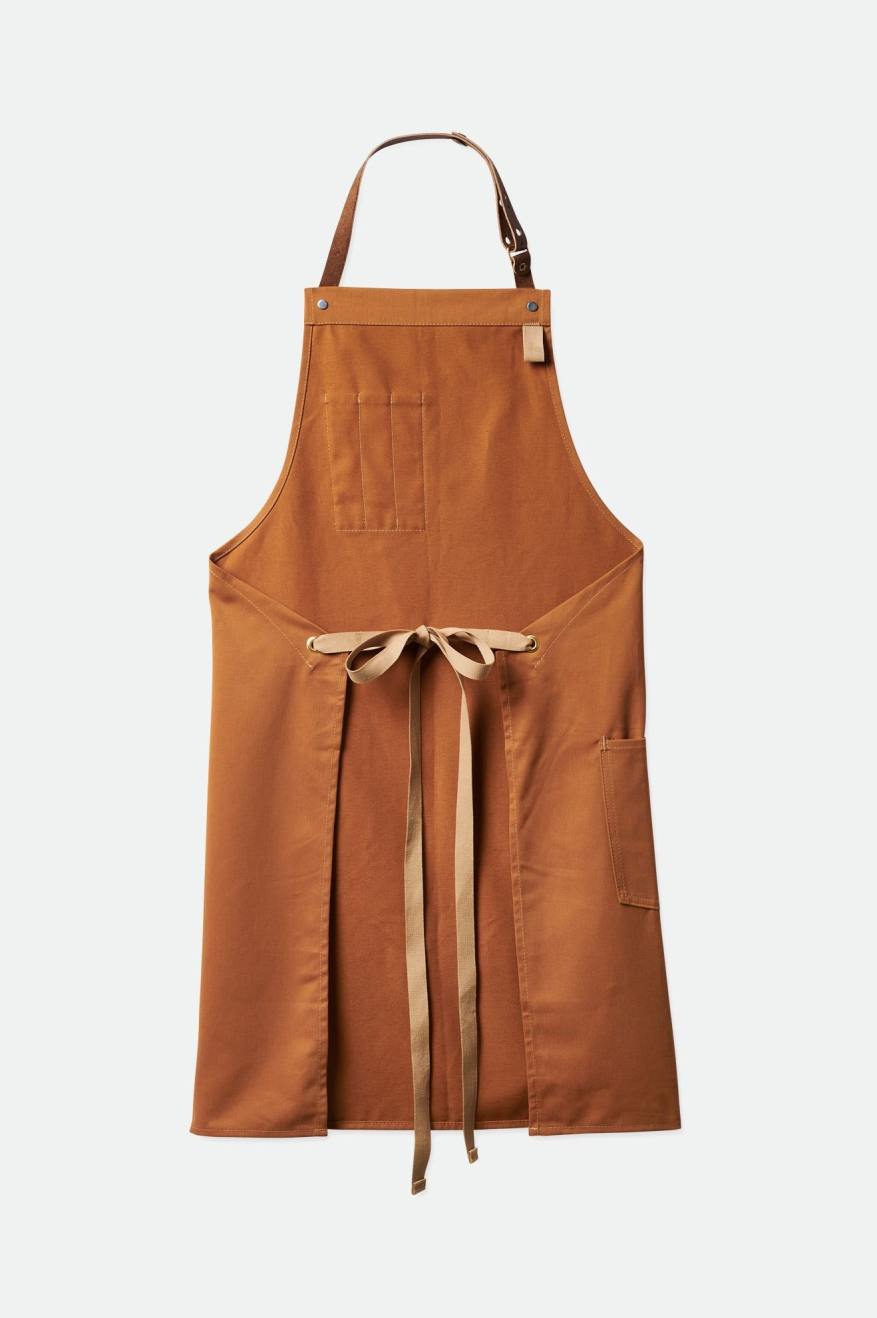 Brixton Artifact All Purpose Apron Unisex Kiegészítők Barna | VBRD-25780