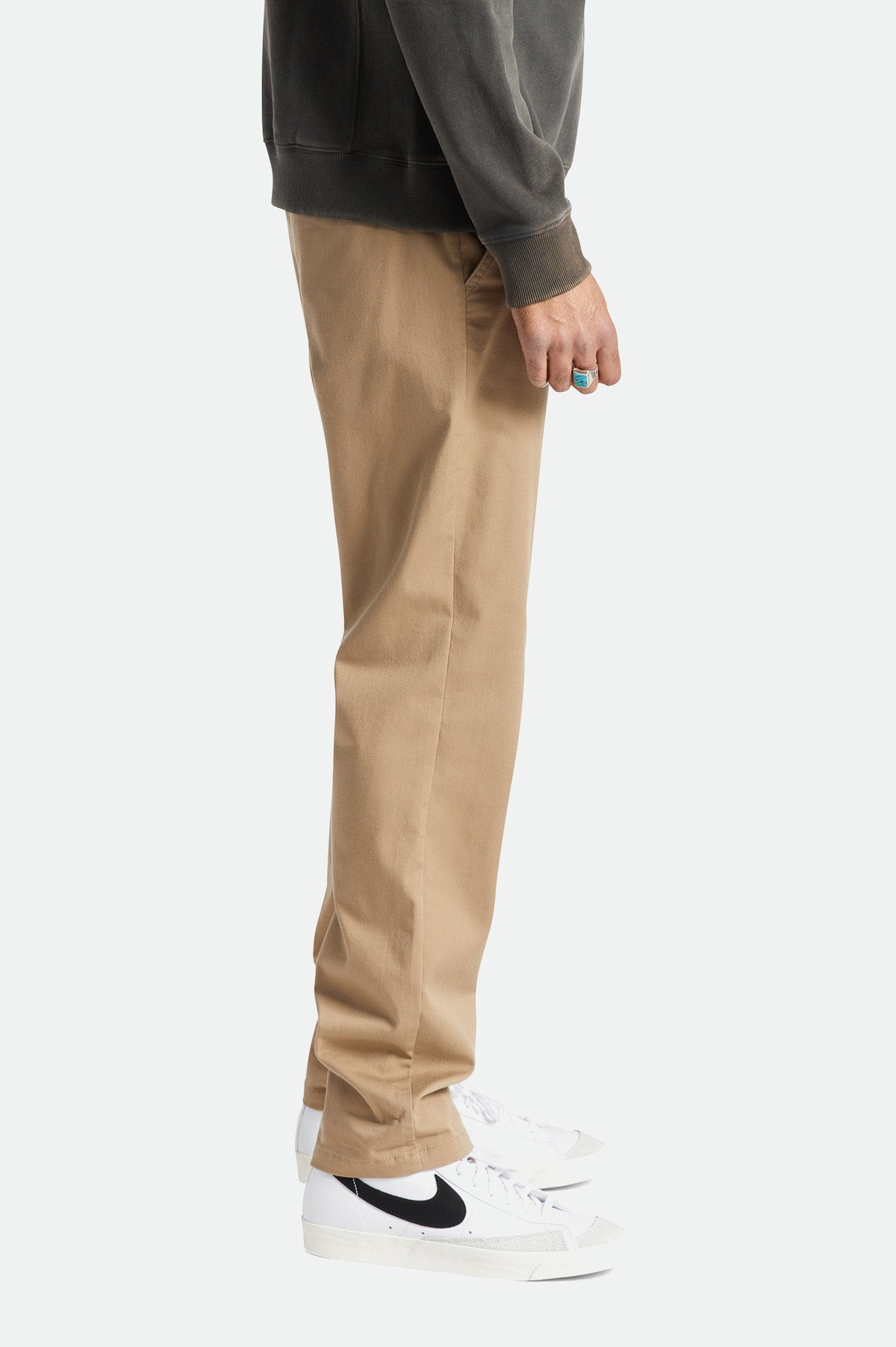 Brixton Choice Chino Férfi Nadrág Khaki | PQXJ-81452