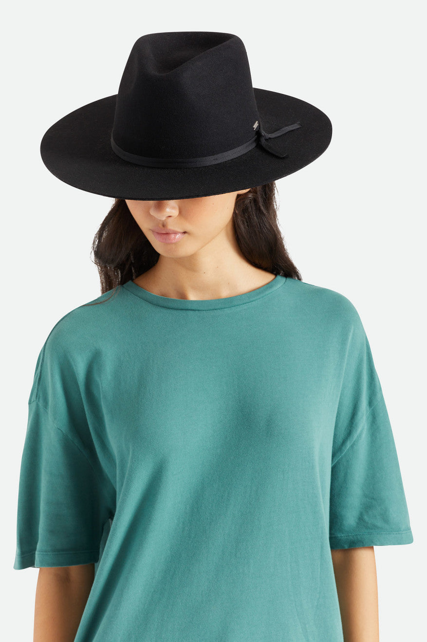 Brixton Cohen Cowboy Hat Női Kalap Fekete | HXWL-10748