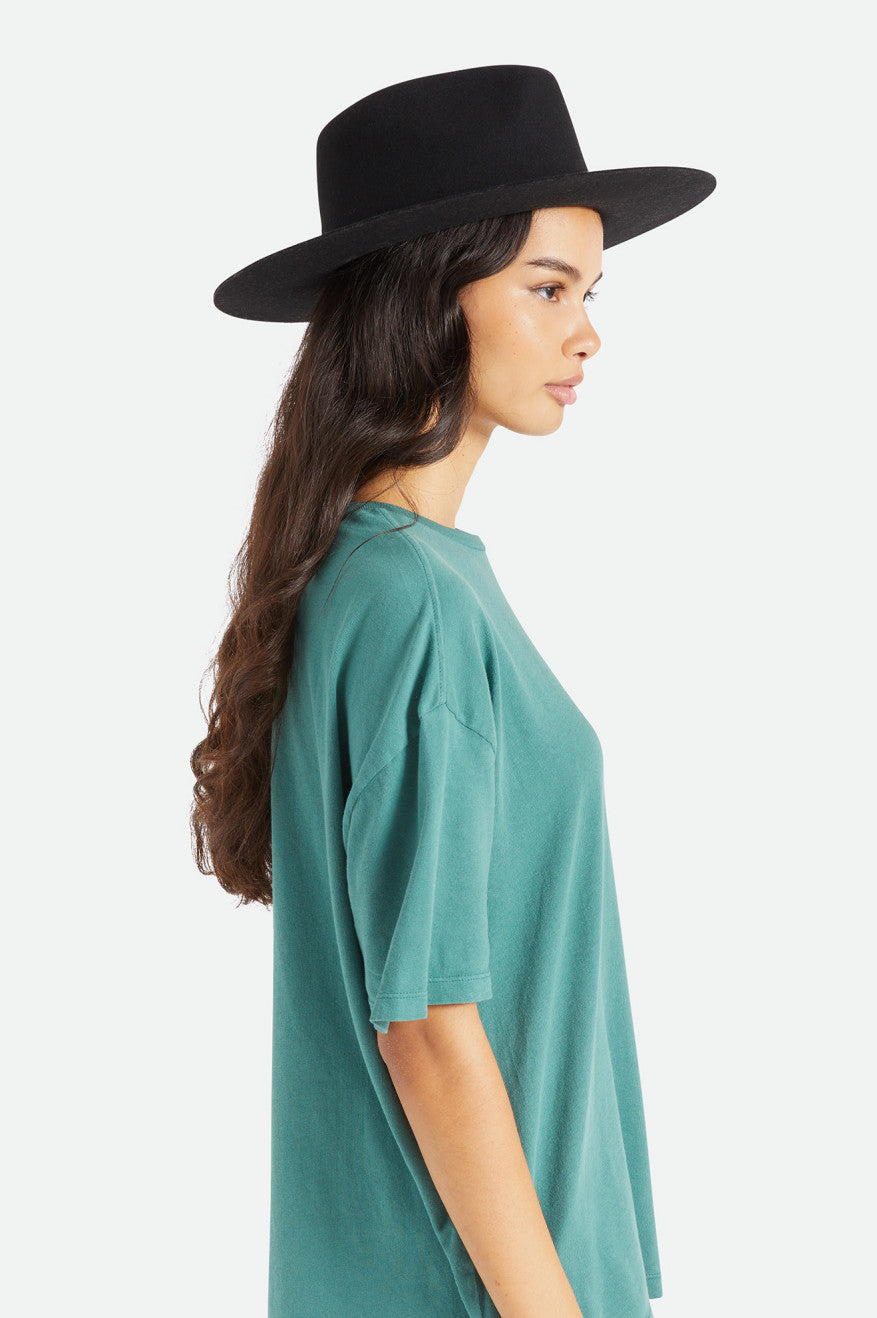 Brixton Cohen Cowboy Hat Női Kalap Fekete | HXWL-10748