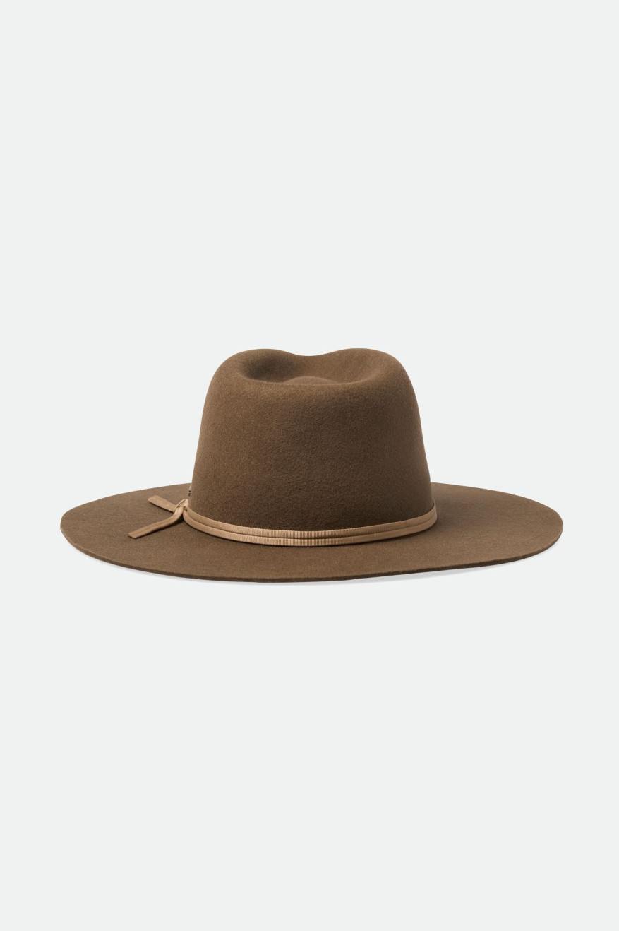 Brixton Cohen Cowboy Női Kalap Barna | KBPE-62890