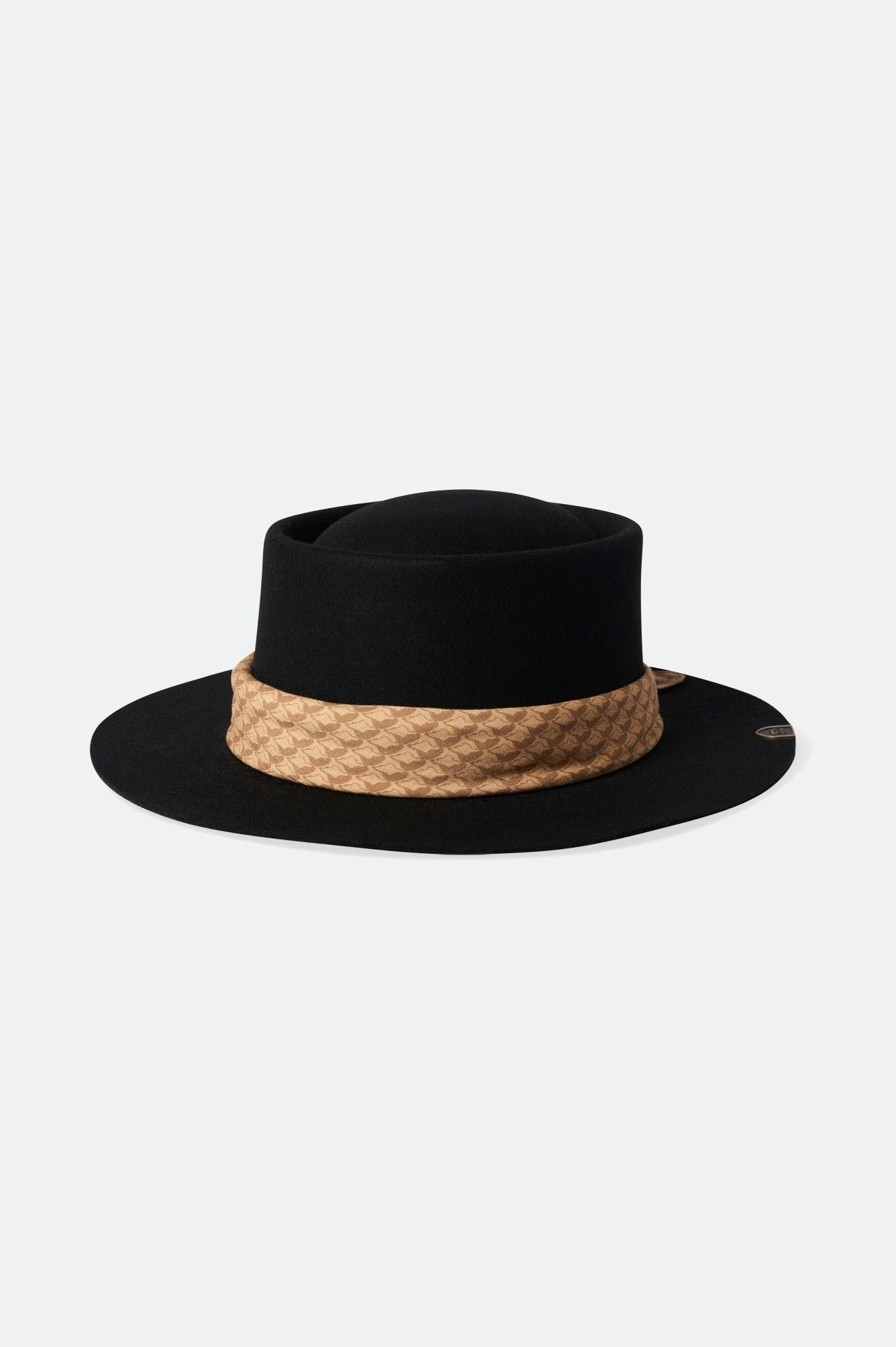 Brixton Fender Jaguar Contour Fedora Női Fedoras Fekete | AUSN-40316