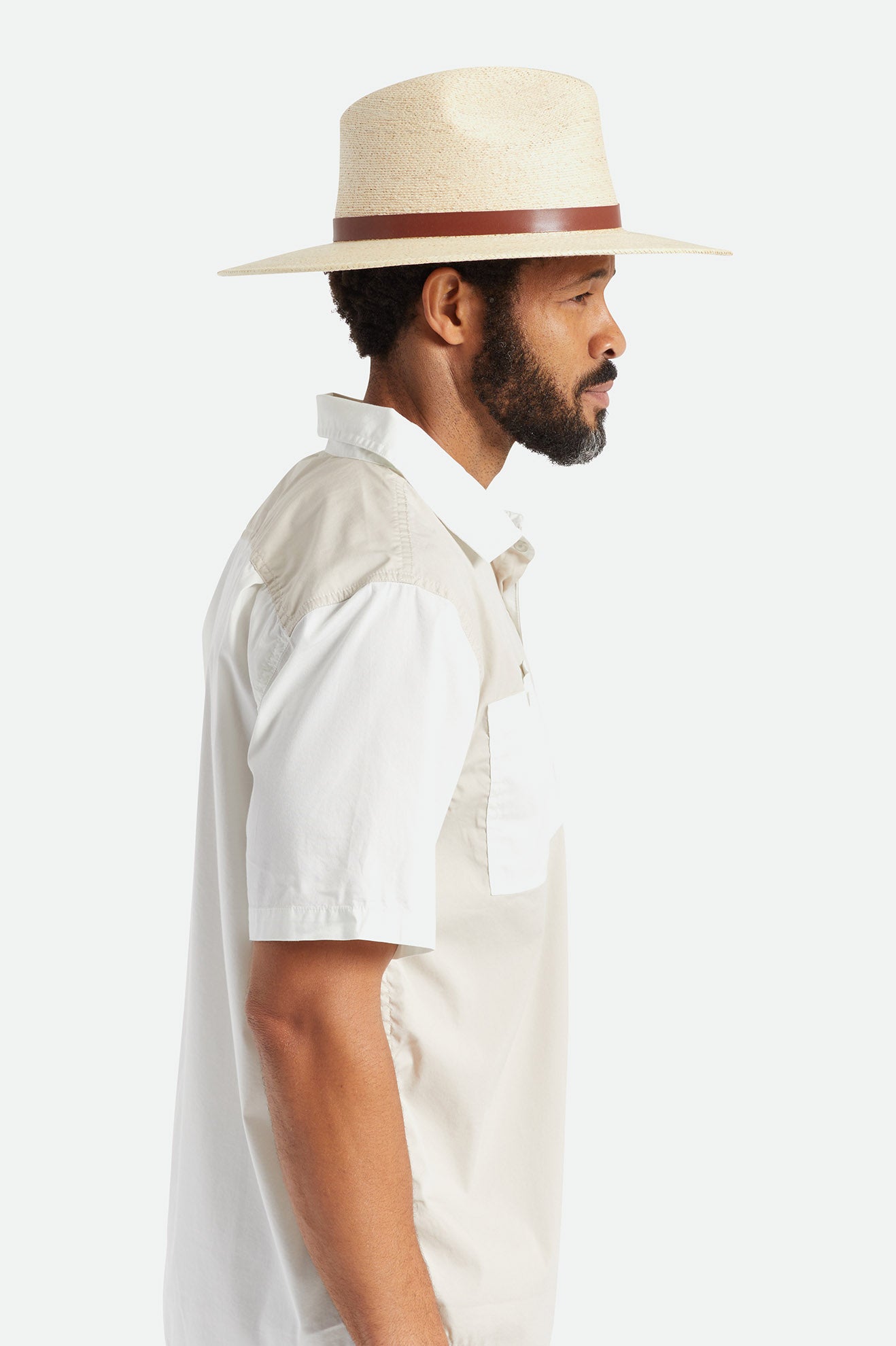 Brixton Field Proper Straw Hat Női Kalap Bézs | GBXJ-61398