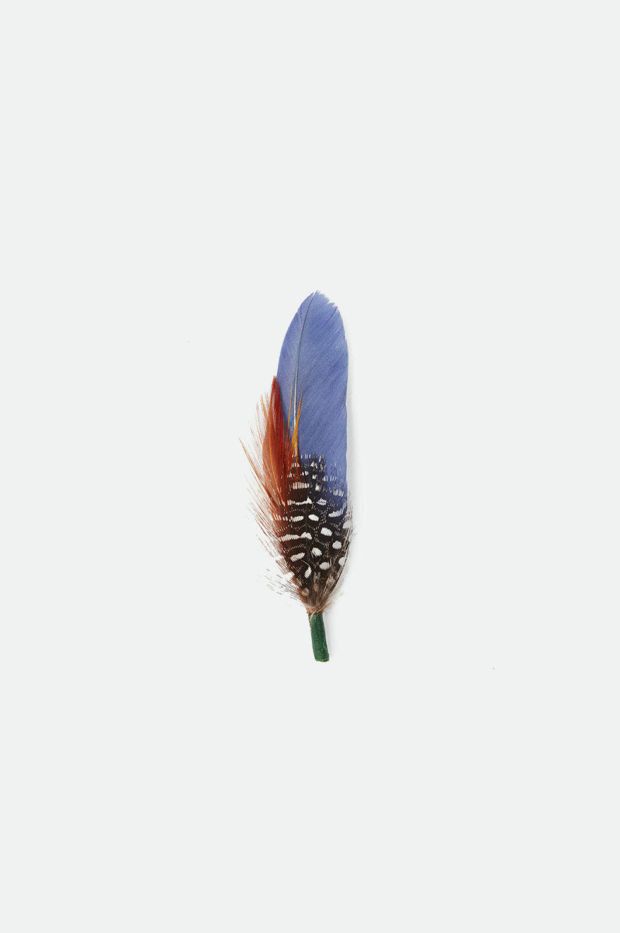 Brixton Frank Universal Hat Feather Unisex Kiegészítők Kék | SDAF-24061