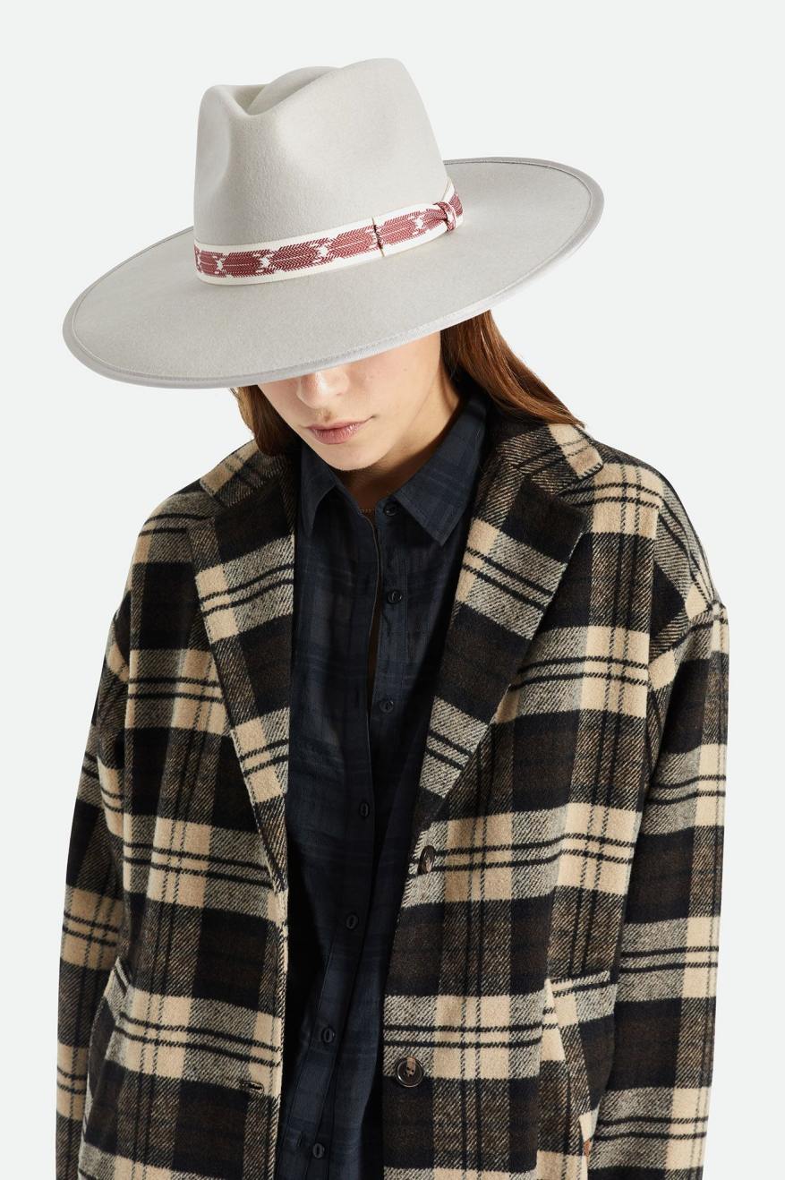 Brixton Jo Rancher Hat Női Kalap Bézs | ARMZ-50481