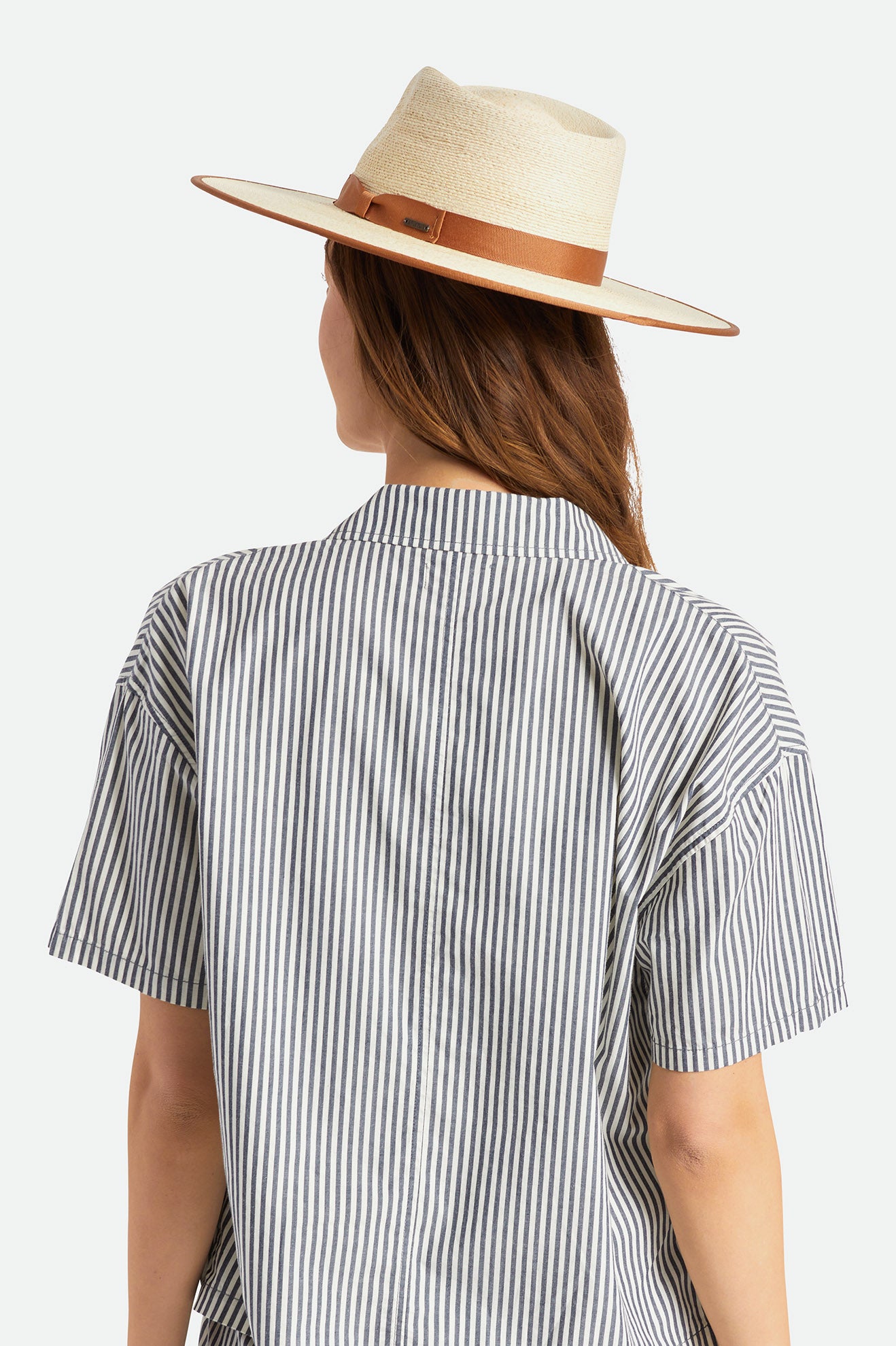 Brixton Jo Straw Rancher Hat Női Kalap Bézs | HZRT-32105