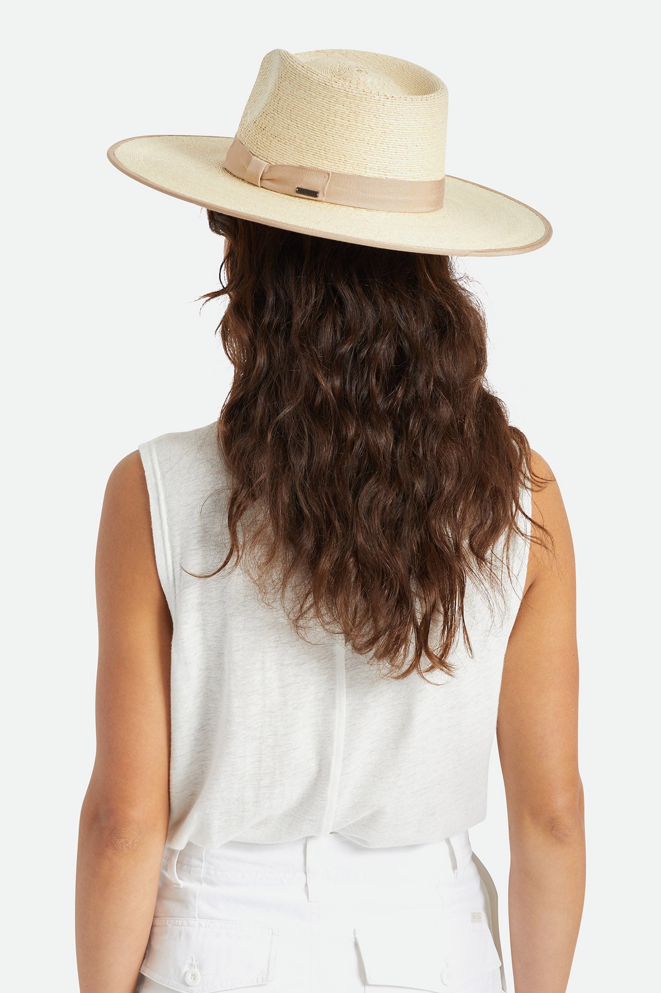 Brixton Jo Straw Rancher Hat Női Kalap Bézs | YWDH-64053