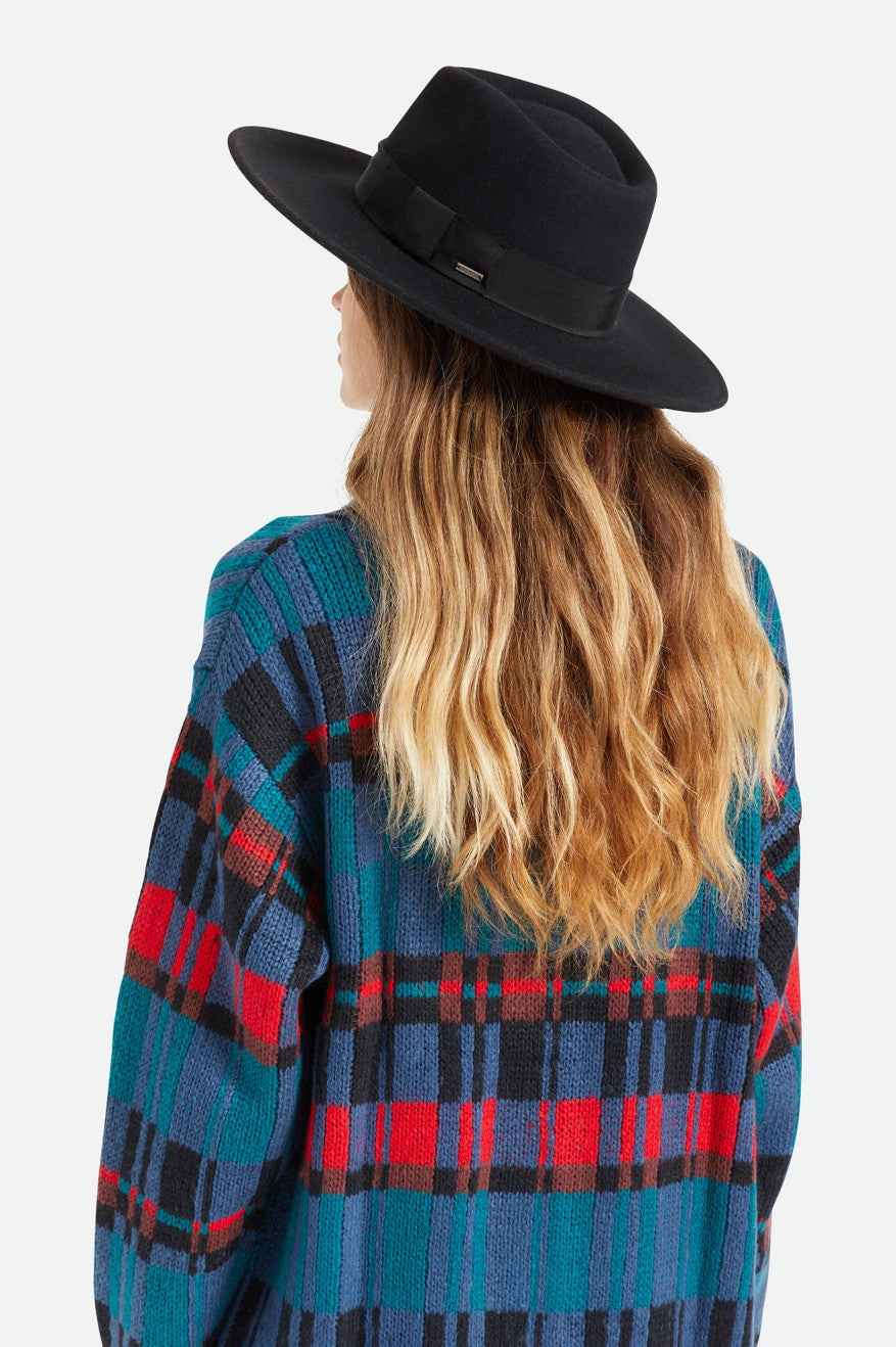 Brixton Joanna Felt Hat Női Kalap Fekete | FLGD-64572