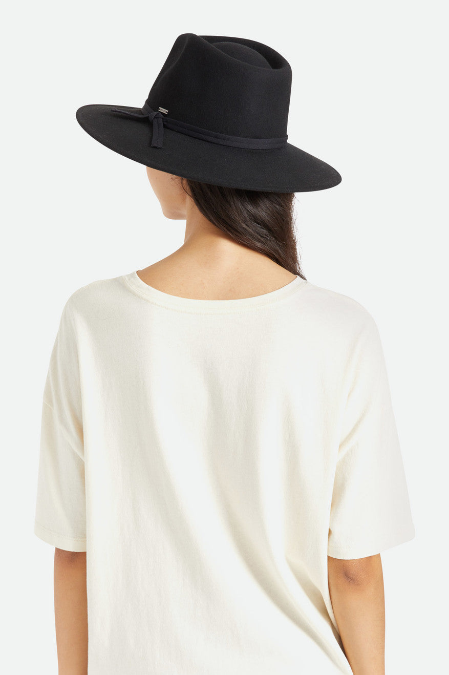 Brixton Joanna Felt Packable Hat Női Kalap Fekete | IPYZ-16297