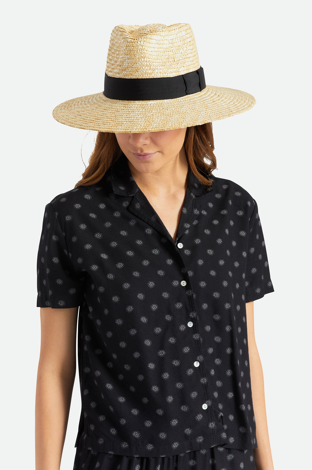 Brixton Joanna Hat Női Fedoras Narancssárga | ZISU-14270