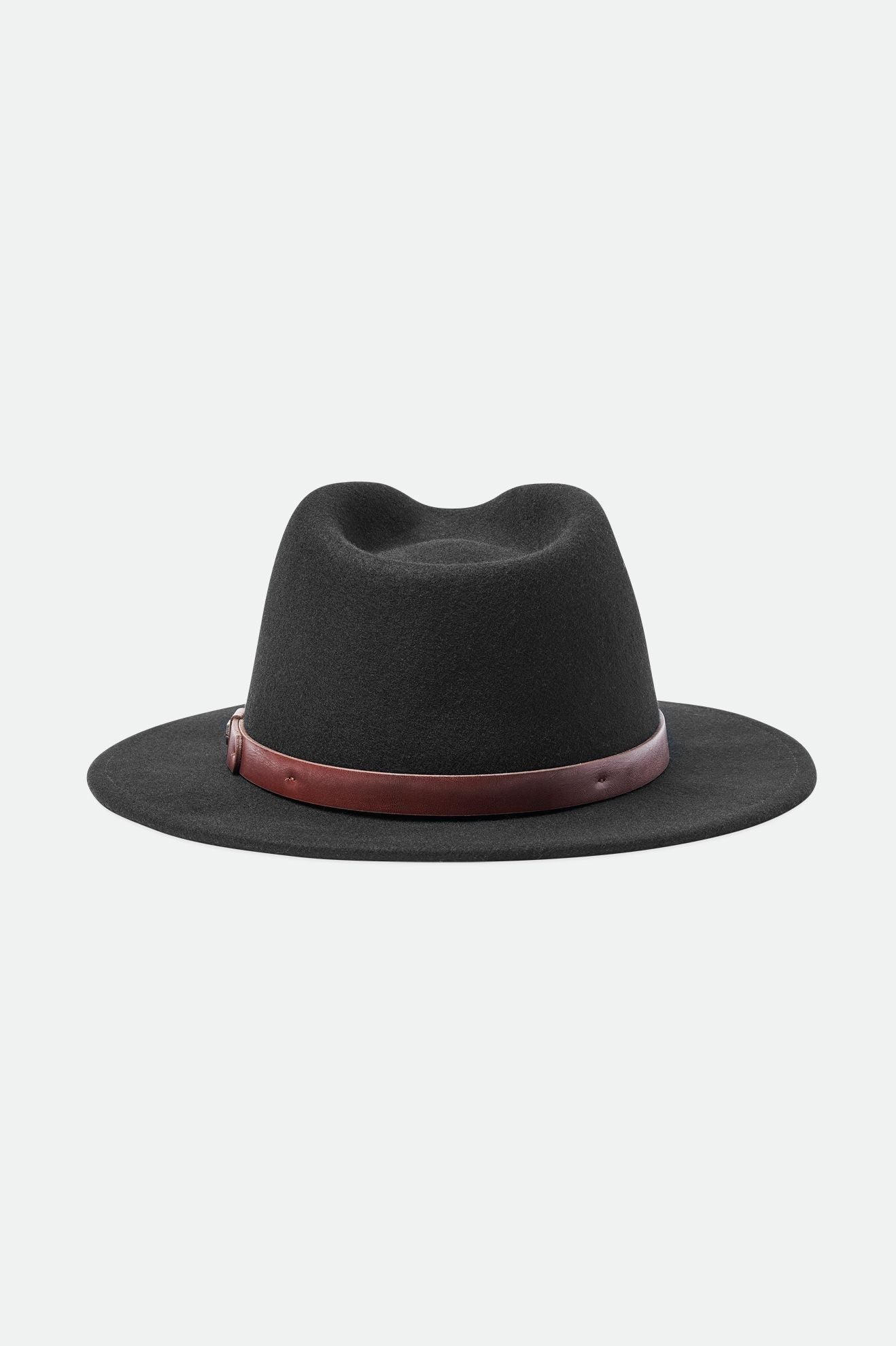 Brixton Messer Fedora Női Fedoras Fekete | UAKS-97510