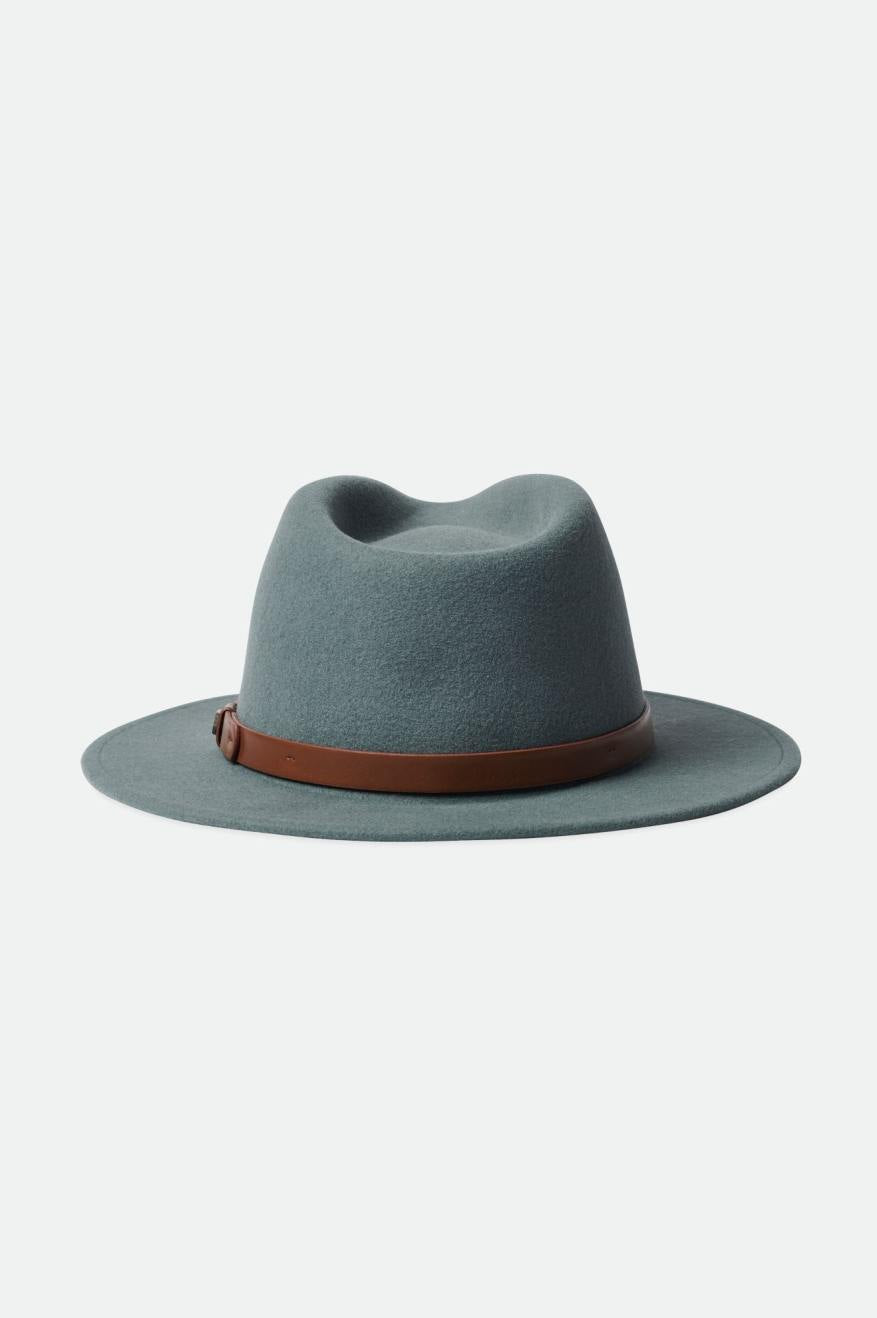 Brixton Messer Férfi Fedoras Kék | ZRAB-40352