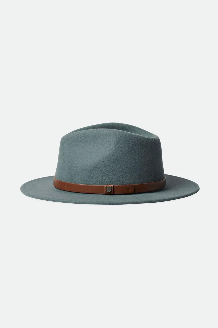 Brixton Messer Férfi Fedoras Kék | ZRAB-40352