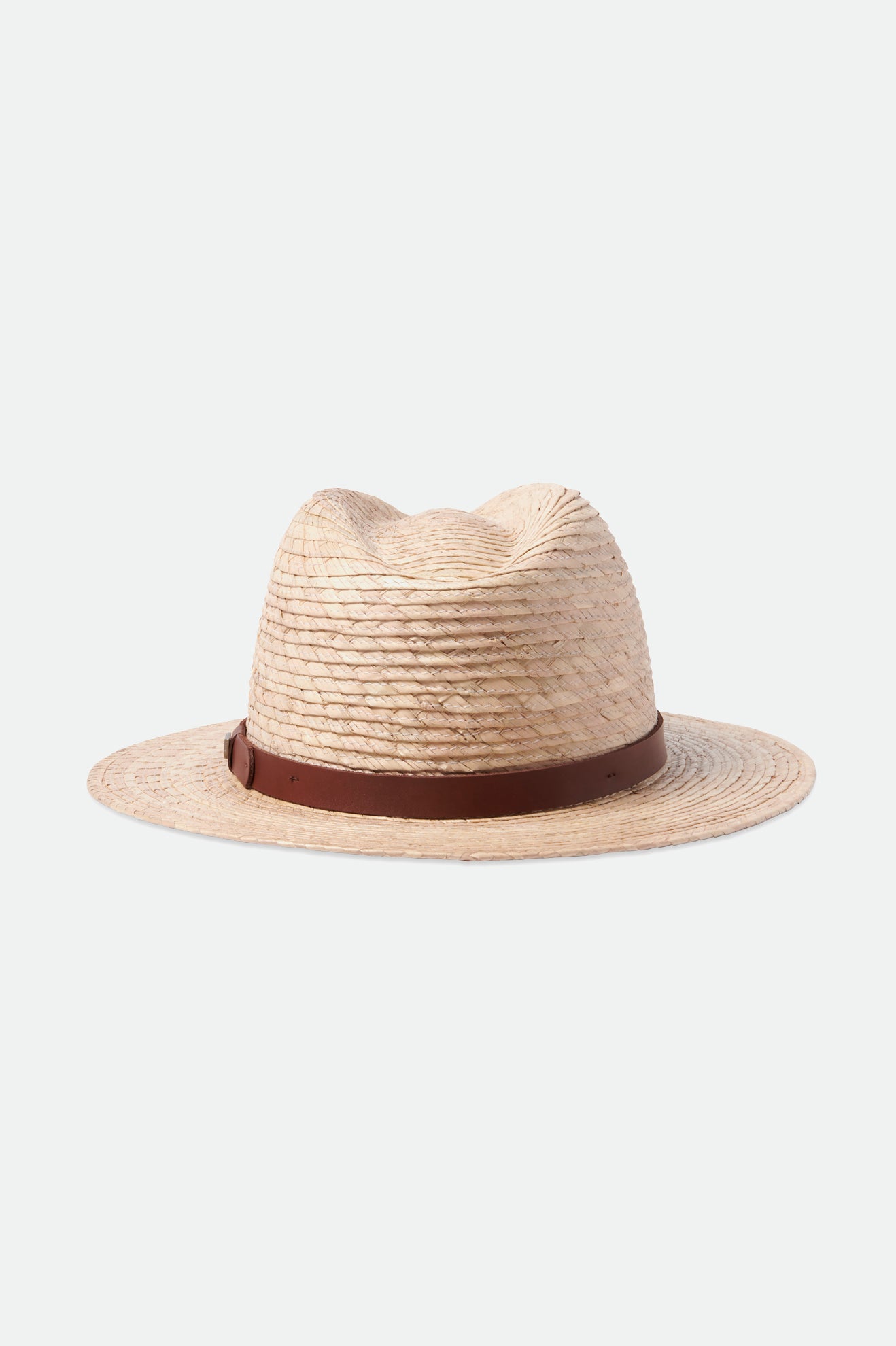 Brixton Messer Straw Férfi Fedoras Bézs | FZOB-72054