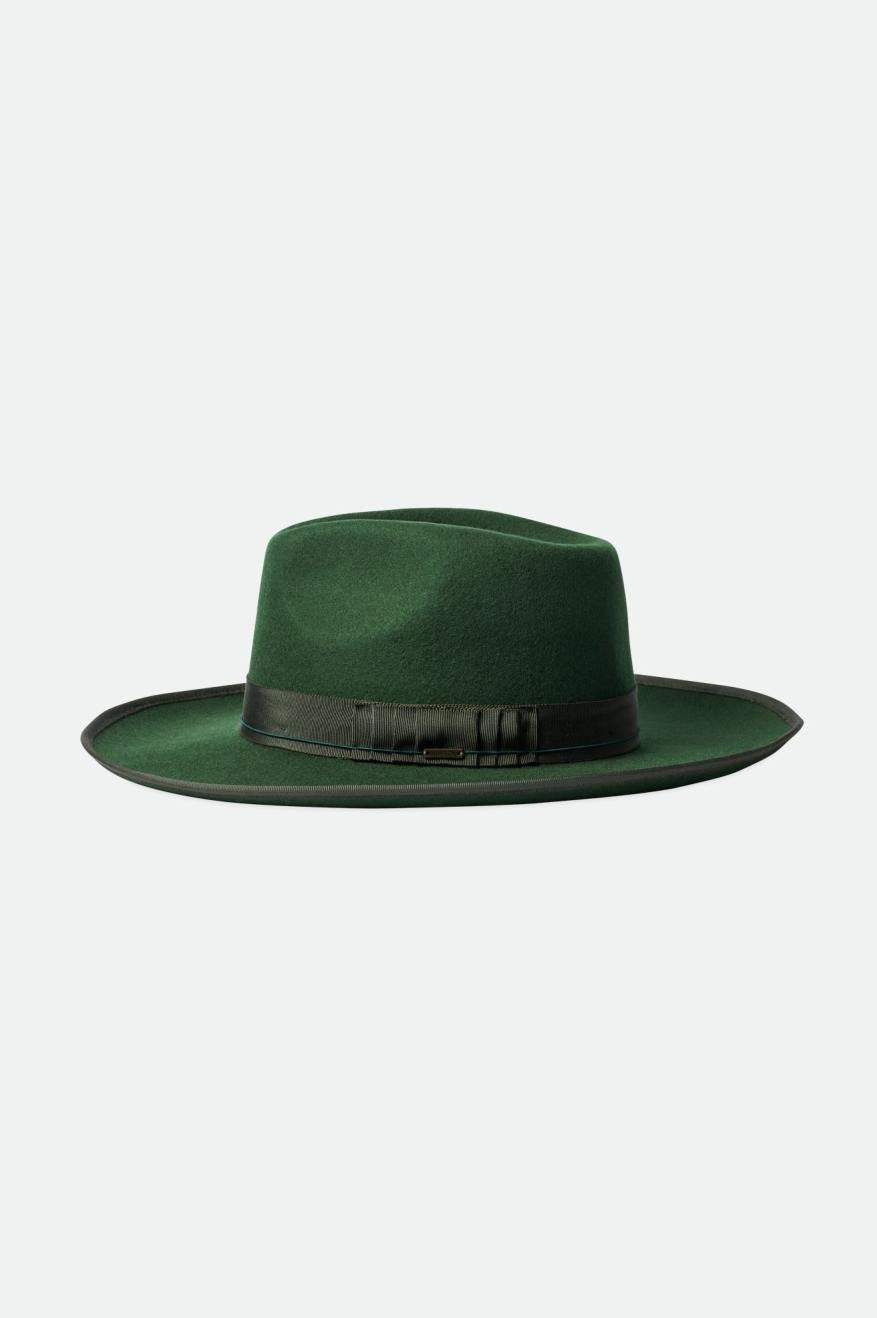 Brixton Reno Férfi Fedoras Zöld | BVIS-07325