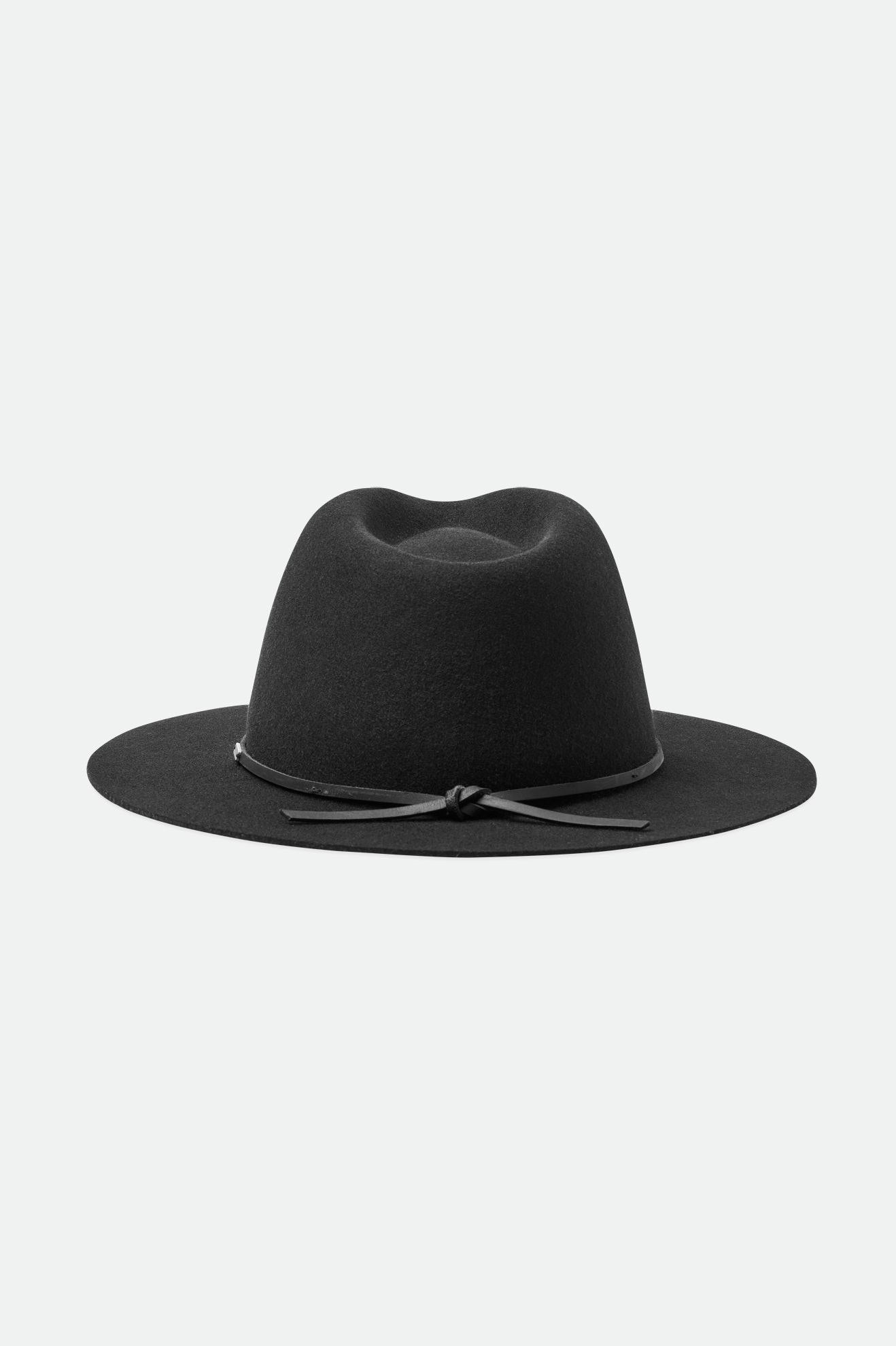 Brixton Wesley Fedora Női Fedoras Fekete | KVGW-82659