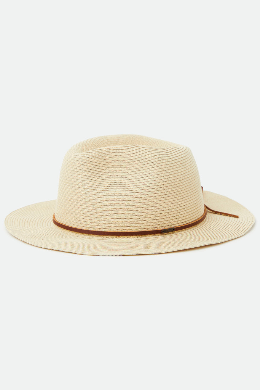 Brixton Wesley Packable Fedora Férfi Kalap Barna | ZLWH-02356